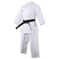 adidas Men's - WKF Club Karate Uniform 8oz Martial Arts Student Gi, White, 180cm UK