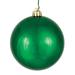 The Holiday Aisle® Holiday Décor Ball Ornament Plastic in Green | 4 H x 4 W x 4 D in | Wayfair HLDY2039 32177211