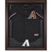 Arizona Diamondbacks Brown Framed Logo Jersey Display Case