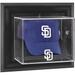 San Diego Padres Black Framed Wall-Mounted Logo Cap Display Case