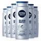 NIVEA MEN Silver Protect Shower Gel Pack of 6 (6 x 500ml), Anti-Bacterial Body Wash with Silver Ions, All-in-1 Shower Gel for Men, Strong NIVEA MEN Shower Gel
