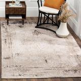 Beige Rectangle 8' x 11' Area Rug - Bungalow Rose Lyniya Performance Oriental Rug 96.0 x 0.5 in Polyester/Cotton | Wayfair HOHN8169 32410268