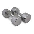 trenas Pair of Chrome Dumbbells - 9.00 kg - Set