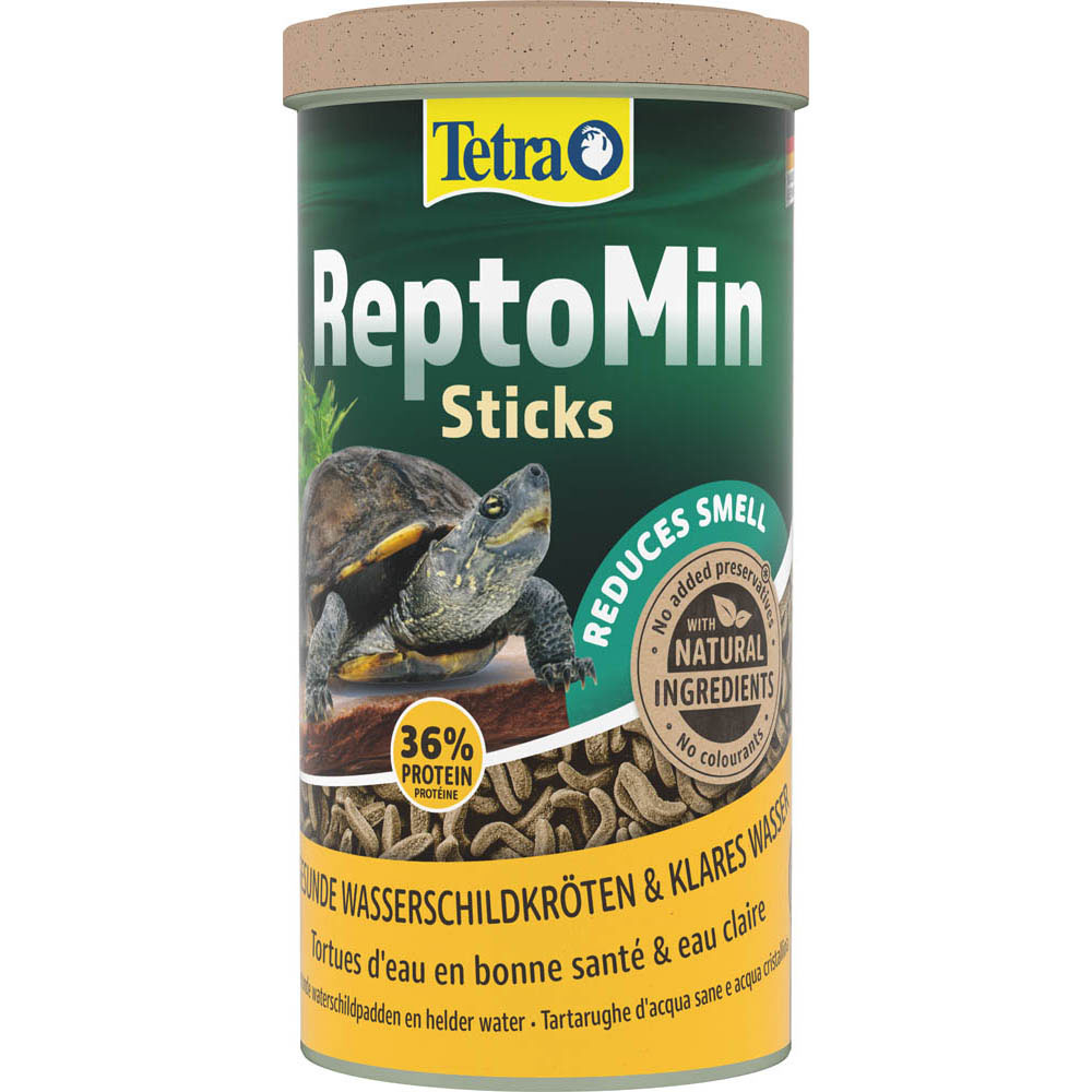 1L ReptoMin Tetra Nourriture en sticks pour tortue d'eau