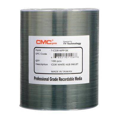 CMC Pro 700MB CD-R 48x Discs 100-Pack TCDR-WPP-SK
