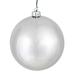 The Holiday Aisle® Holiday Décor Ball Ornament Plastic in Gray/Yellow | 2.4 H x 2.4 W x 2.4 D in | Wayfair HLDY3639 32575589