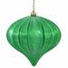 The Twillery Co.® 5.7" Onion Christmas Ornament UV Plastic in Green | 5.7 H x 5.5 W x 5.5 D in | Wayfair HLDY3001 32574204