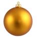 The Holiday Aisle® Holiday Décor Ball Ornament Plastic in Yellow | 8 H x 8 W x 8 D in | Wayfair HLDY2946 32573876