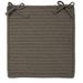 Charlton Home® Indoor/Outdoor DIning Chair Cushion in Gray/Brown | 0.5 H x 15 W in | Wayfair CHLH5458 32438597