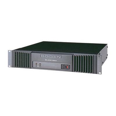 Bogen X600 Black Max Rackmount 70V Power Amplifier (600W per Channel) X600
