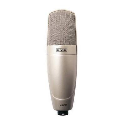 Shure KSM32/SL Large-Diaphragm Cardioid Condenser Microphone (Champagne) KSM32/SL