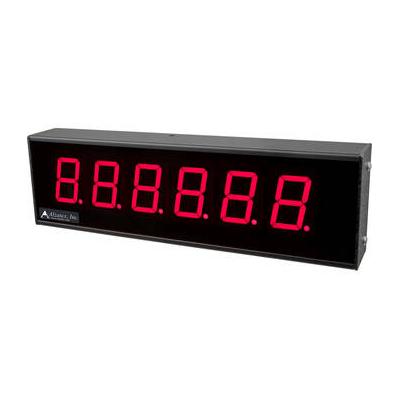 Alzatex DSP256B_U 6- Digit Race Clock with 2.33