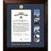 Patriot Frames Coast Guard Certificate Legacy Picture Frame 11.0 H x 8.5 W x 1.5 D in blue/brownWood in Gold | 8.5" x 11" | Wayfair CGCLG001S8.5x11