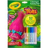 Crayola Troll S Coloring And Activity Pad With Markers