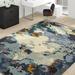 Blue/Gray 42 x 0.39 in Area Rug - Latitude Run® Wora Handmade Tufted Rug Viscose/Wool | 42 W x 0.39 D in | Wayfair LATR4079 32883581