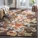 Brown 60 x 0.25 in Area Rug - Winston Porter Emrick Floral Handmade Flatweave Wool Floral Area Rug Wool | 60 W x 0.25 D in | Wayfair