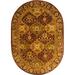 Brown 54 x 0.63 in Area Rug - Charlton Home® Dunbar Oriental Handwoven Tufted Wool Brick Red Area Rug Wool | 54 W x 0.63 D in | Wayfair