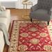 White 63 x 0.43 in Area Rug - Charlton Home® Klose Oriental Red/Ivory Area Rug Polypropylene | 63 W x 0.43 D in | Wayfair CHLH6136 32887727