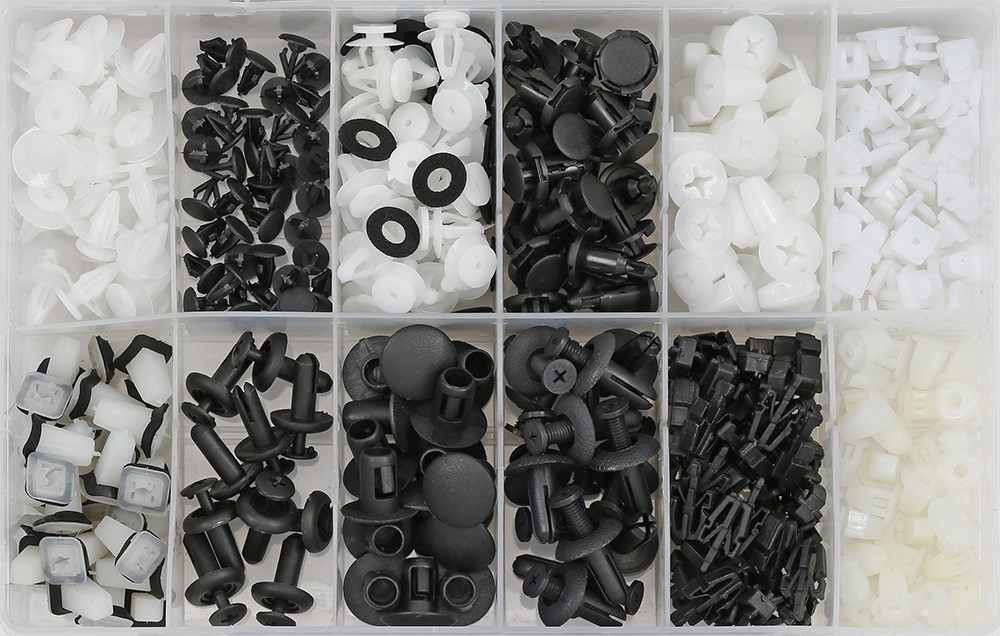 SONIC EQUIPMENT Befestigungs-Clip Satz Mitsubishi (370-tlg.) Halteclipsatz, Innenraumverkleidung 4822344 Image