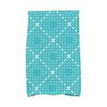 Ebern Designs Dots & Dashes Hand Towel Polyester in Green | Wayfair VKGL5806 33230987