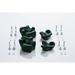 Creative Cedar Designs Plastic Climbing Rocks Plastic in Green | 2 H x 4.5 W x 3.5 D in | Wayfair BP 011-G
