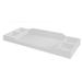 Sorelle Montgomery Universal Topper for Double Dresser Wood in White | 5.5 H x 50.38 W x 18.5 D in | Wayfair 0199-wh