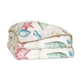 Eastern Accents Sumba Animal Print Comforter Polyester/Polyfill/Cotton in Blue/Green/Pink | California King Comforter | Wayfair DVC-394B