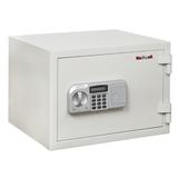 FireKing 1-Hour Fireproof Security Safe w/ Electronic Lock, Steel in White | 13.75 H x 19.67 W x 16.75 D in | Wayfair KF0915-1WHE