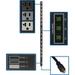 PDU3MV6L2120LV Tripp Lite 3-Phase Metered PDU 42 x NEMA 5-15/20R 5.70 kVA Zero U 70" Vertical Rackmo