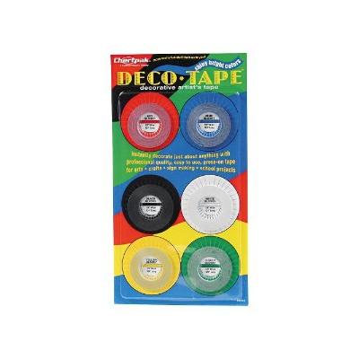 Deco Bright Decorative Tape - 1/8 x 324 - Multi-Colored (6/Pack)