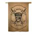 Breeze Decor Instant Pirate 2-Sided Polyester House/Garden Flag in Black/Brown | 18.5 H x 13 W in | Wayfair BD-PI-G-107047-IP-BO-DS02-US