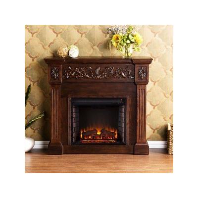 Huntington Electric Fireplace, Black