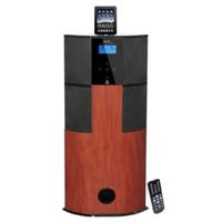 PHST94IPCW Home Theater Tower 2.1Ch 600W Cherry W/Digital FM & iPod Dock