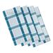 Charlton Home® Abigail Applesauce Geometric 4 Piece Napkin Set Polyester in Blue | 22 W in | Wayfair CHLH8187 33931954