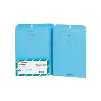 Clasp Envelope-28 lb - Blue (10 Per Pack)