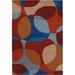 Red 90 x 60 x 0.75 in Indoor Area Rug - Orren Ellis Yiwei Area Rug | 90 H x 60 W x 0.75 D in | Wayfair LATR7010 34002074