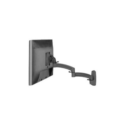 Kontour Series K2W120B - Mounting kit (wall mount) for monitor - aluminum - black - screen size: 10-