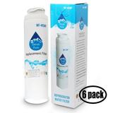 6-Pack Replacement for General Electric CSS25USWASS Refrigerator Water Filter - Compatible with General Electric MSWF Fridge Water Filter Cartridge