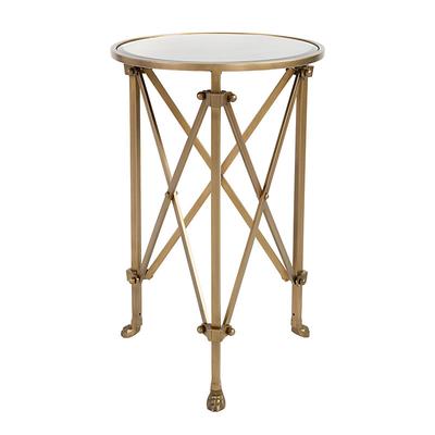 Olivia Mirrored Side Table - 17