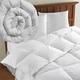 Luxury Goose Feather & Down Duvet/Quilts Bedding, 10.5 Tog Singe, Double, King,Super King,OR Pillow *Textile.Plus* (Double)