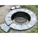 Master Flame Round Fire Pit Grate, Stainless Steel | 8 H x 24 W x 24 D in | Wayfair 24-ROUND-FPGRATE-SSCG