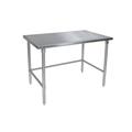 John Boos Stainless Steel Work Table Metal in Gray | 36 W x 24 D in | Wayfair ST4-2436SBK