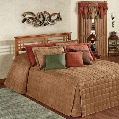 Camden Grande Fitted Bedspread Camel, California King 24