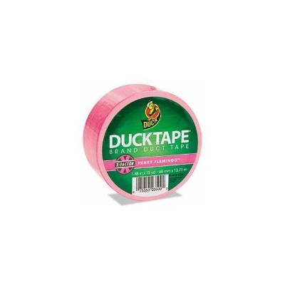 Duck Colored Duct Tape, 1.88 x 15 yds, 3 Core, Neon Pink (DUC1265016)