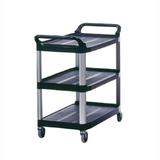 Utility Carts: Rubbermaid Commercial Products Service Carts 300 lb. Holding Capacity Utility Cart wi screenshot. Janitorial Supplies directory of Janitorial & Breakroom Supplies.