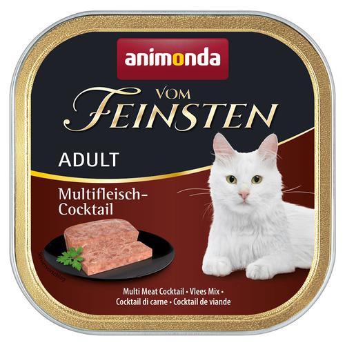 64 x 100g Adult Multi-Fleisch-Cocktail animonda Vom Feinsten Katzenfutter nass
