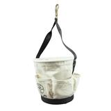 Klein Tools 5171PS 4-Pocket Heavy-Duty Tapered Wall Bucket