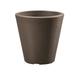 Crescent Garden Madison Pot Planter Plastic in Brown | 16 H x 16 W x 16 D in | Wayfair A114074A