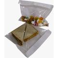 1000 10" x 12" Film Front Bags White Paper Clear Cellophane Sandwich/Cake/Photo Display (10" x 12")