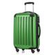 HAUPTSTADTKOFFER - Alex - Carry on luggage On-Board Suitcase Bag Hardside Spinner Trolley 4 Wheel Expandable, 55cm, green